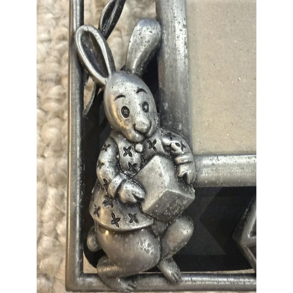 Pewter Baby Picture Frame 3.5